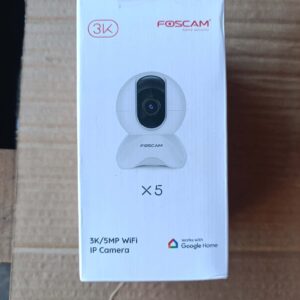 FOSCAM kamera IP X5 5Mp obrotowa – Monitoring WiFi 360° w Rozdzielczości 5MP