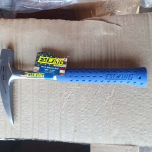 ESTWING Młotek murarski - 680.4 g Narzędzie murarskie z konstrukcją stali kutej i uchwytem redukującym wstrząsy