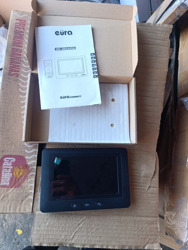 Eura VDP-45A3 Alpha Wideodomofon 4-przewodowy 7” – Kolorowy Monitor i Nowoczesny Design
