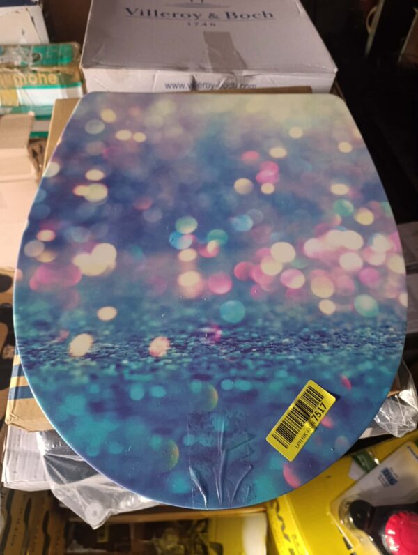 Deska Klozetowa około 40 wzorów – Trwała i Wygodna Deska WC z Wolnym Opadaniem