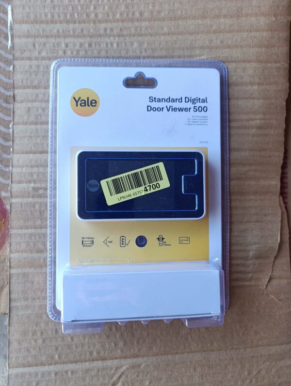 Yale 45-0500-1432-00-6011 Elektroniczny Wizjer Drzwiowy 3.2" LCD – Nowoczesne i Bezpieczne Rozwiązanie