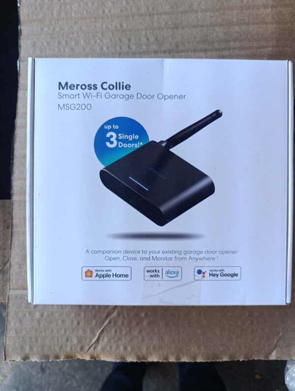 Meross Smart Wi-Fi Garage Door Opener MSG200 – Inteligentny Sterownik Bramy z Aplikacją i Zdalnym Dostępem