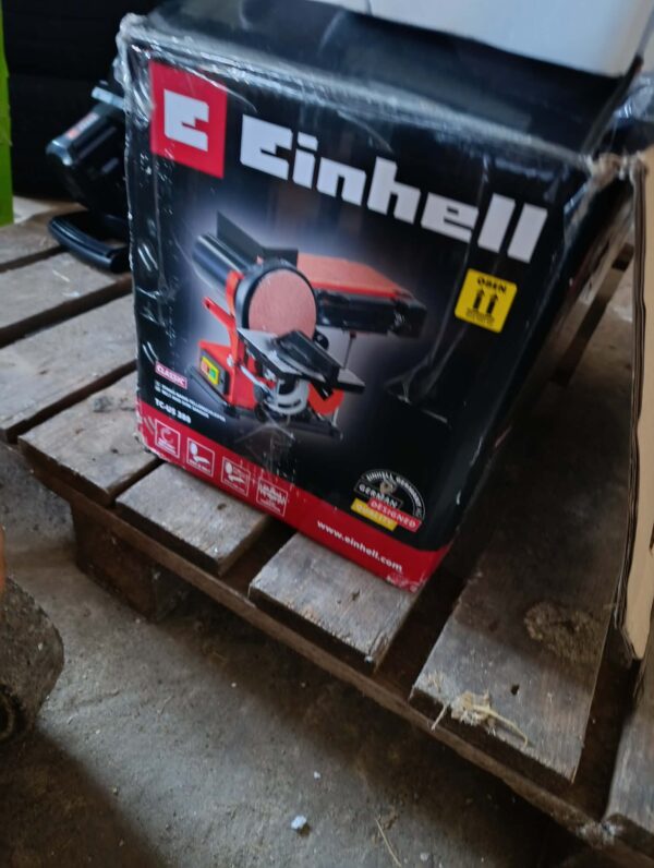 Szlifierka Taśmowo-Tarczowa Einhell TC-US 380 380W – Uniwersalna i Wydajna 1500 obr./min