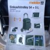 Meister 6816810 Wózek na zakupy 54 l z komorą chłodzącą – Składany, schodowy i odporny na deszcz