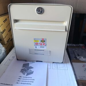 Burg-Wächter 501 BE C FAVOR Skrzynka na Listy Beżowa – Klasyczna i Solidna Norma Europejska