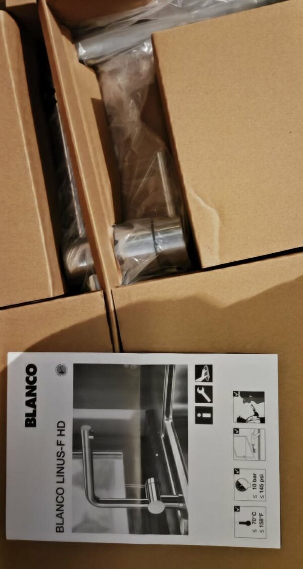 Bateria BLANCO Linus 514019 Chrom – elegancka bateria kuchenna